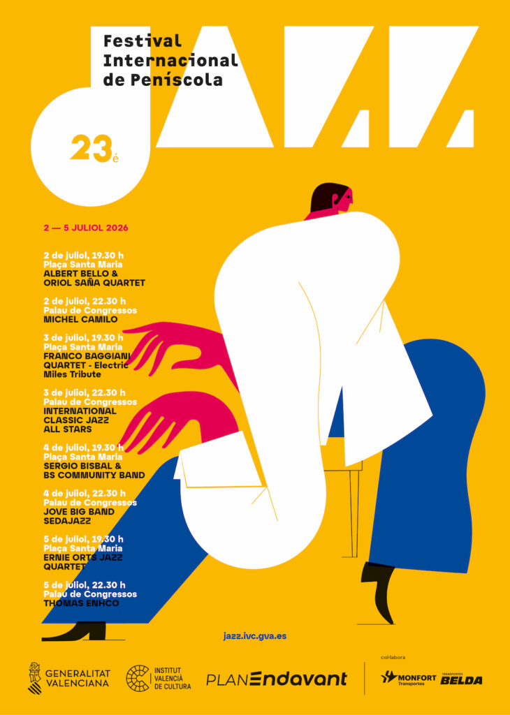 cartel festival jazz peñiscola